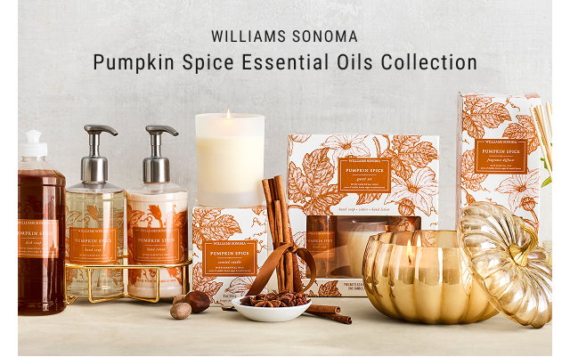 Williams Sonoma Pumpkin Spice Essential Oils Collection