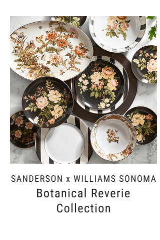 Sanderson x Williams Sonoma Botanical Reverie Collection