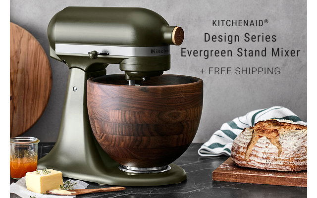 KitchenAid® Design Series Evergreen Stand Mixer + Free Shipping