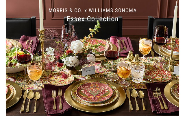 Morris & Co. x Williams Sonoma Essex Collection