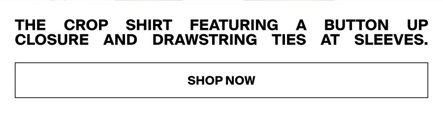 Gio Jacquard Crop Shirt