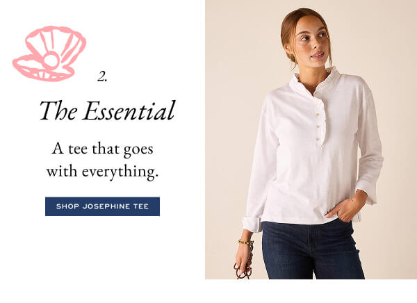 The essential - A tee that goes with everything. - shop Josephine Tee