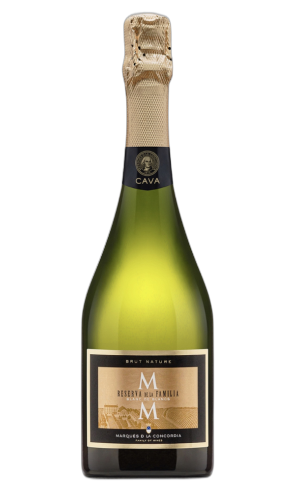 2021 Marques de la Concordia MM Reserva de la Familia Blanc de Blancs Brut Nature Cava Reserva