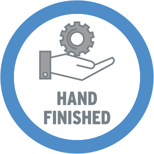 Hand Finished - Constructed from the finest materials and finished by hand