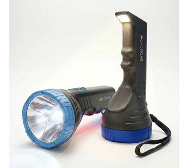 EVOLight 2.0 Set of 2 Rechargeable Flashlights w/ Power Banks