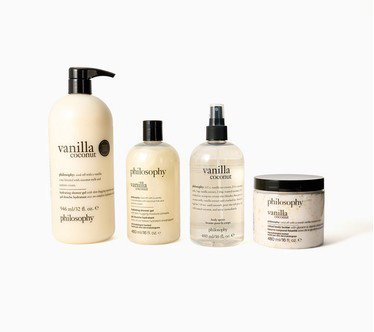 philosophy 4 piece bubble up body care layering collection