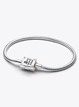 Alt Text...Disney Princess Storybook Lab-grown Diamond Snake Chain Bracelet