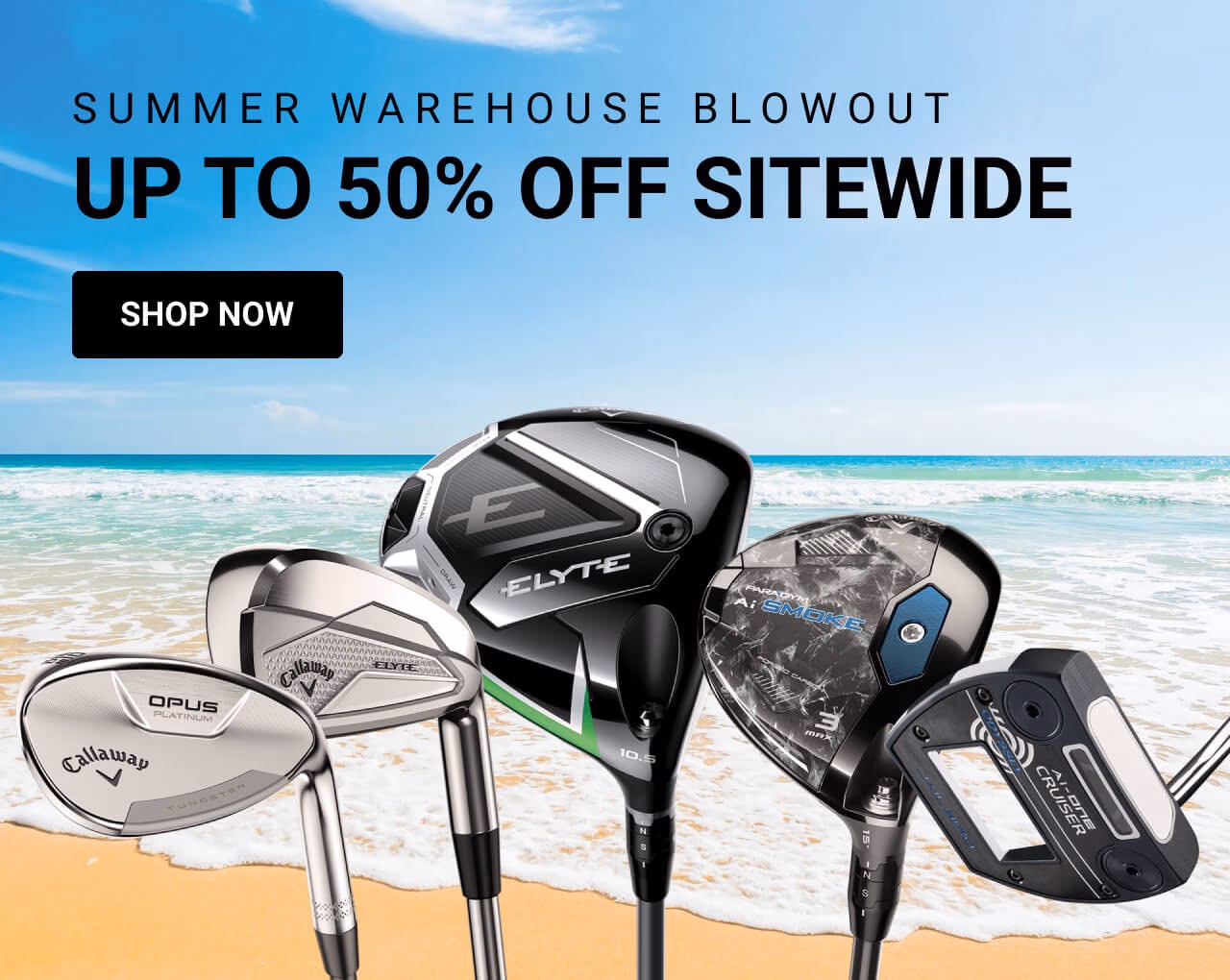 Summer warehouse blowout up to 50% off sitewide