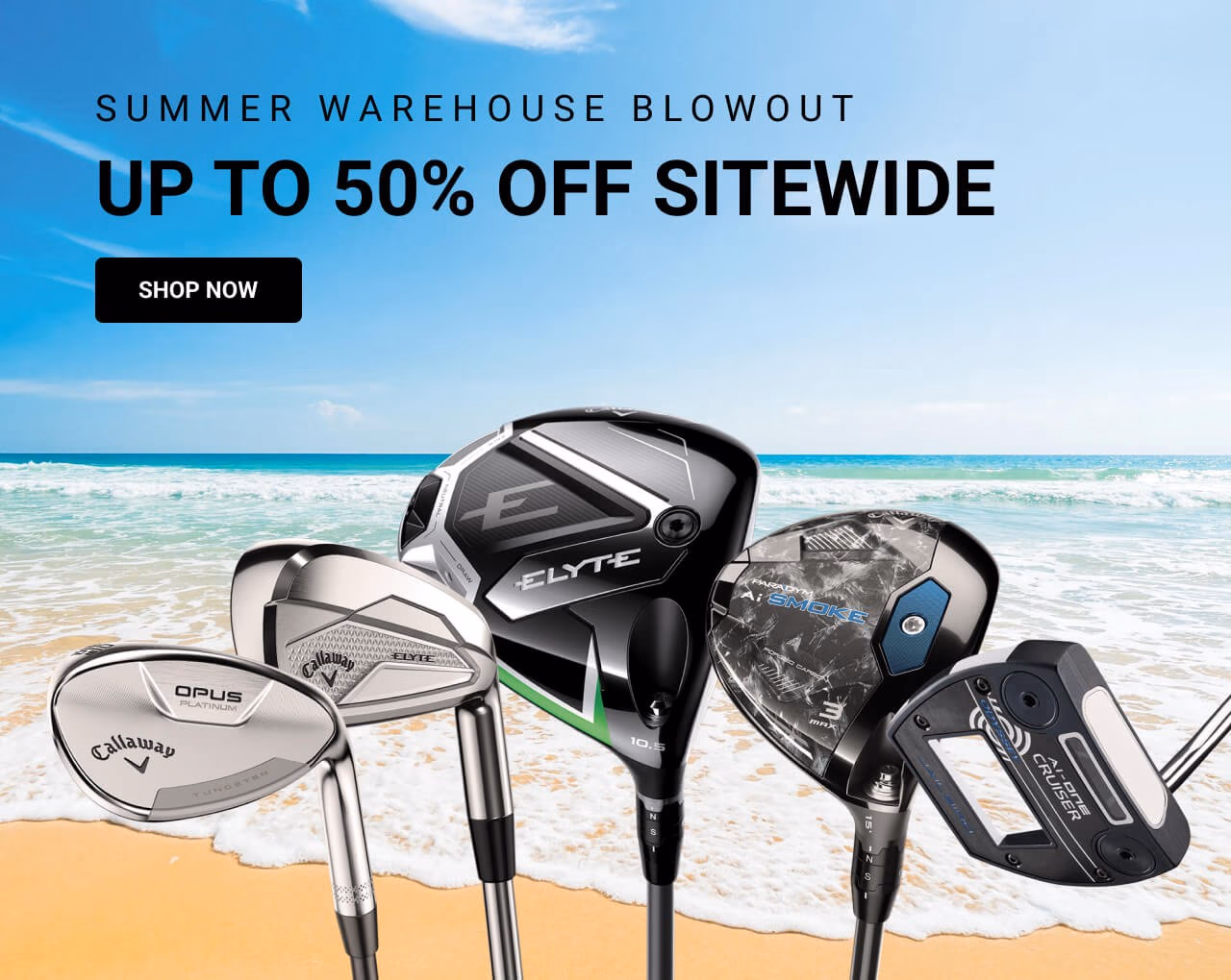 Summer warehouse blowout up to 50% off sitewide