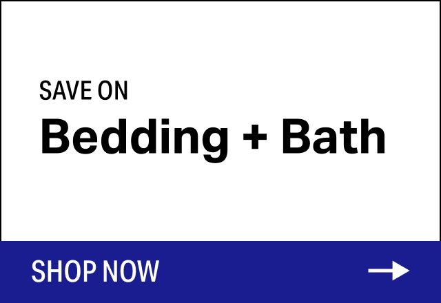 Save on Modern Bedding + Bath