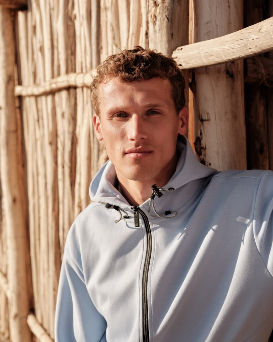 Hooded Sweatshirt | Blue