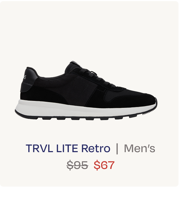 TRVL LITE Retro Runner Sneaker
