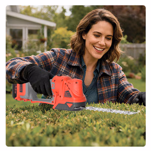 2-In-1 Cordless Mini Hedge Trimmer by LivingSURE™