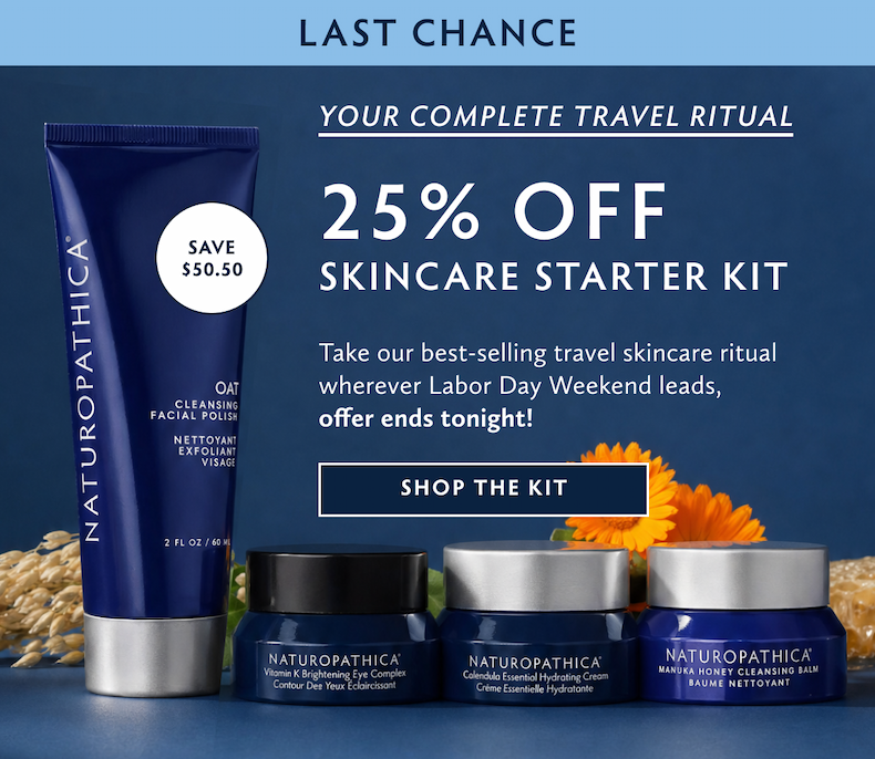 25% OFF Skincare Starter Kit