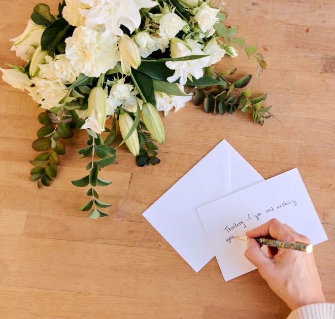 Advice for What to Write in a Sympathy Card When You Don’t Know What to Say
