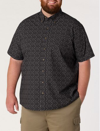 Easy-Care Micro Print Sport Shirt