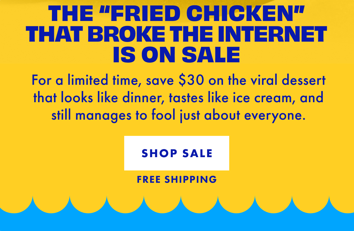 Not Fried Chicken Ice Cream Bucket