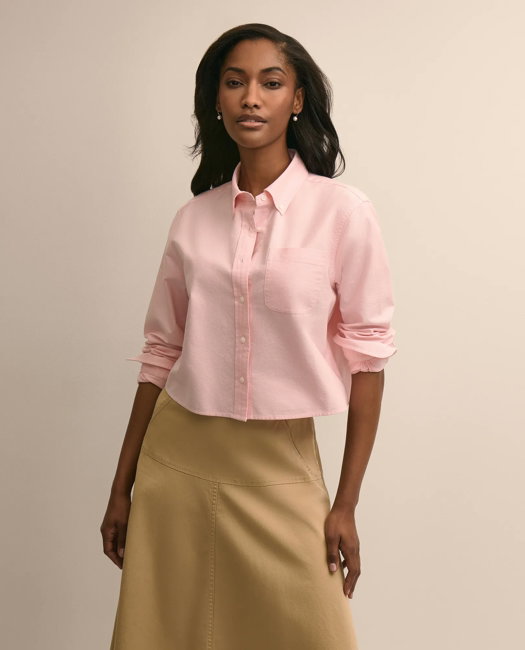 Image of The Cropped Oxford Shirt