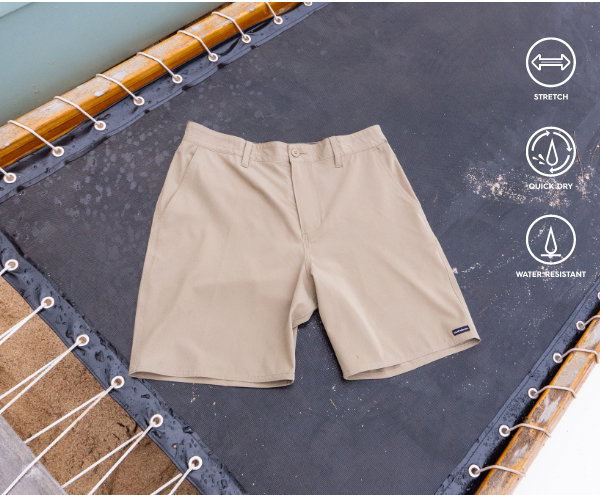 Amphibian Shorts - 4-way stretch, quick-dry performance, and water resistant materials.