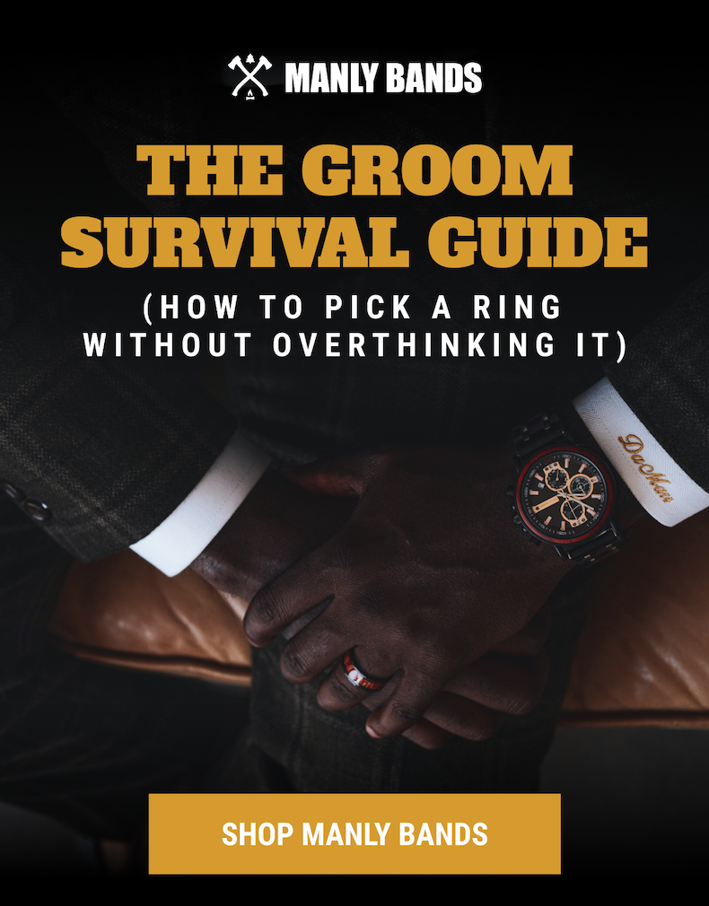 The groom survival kit