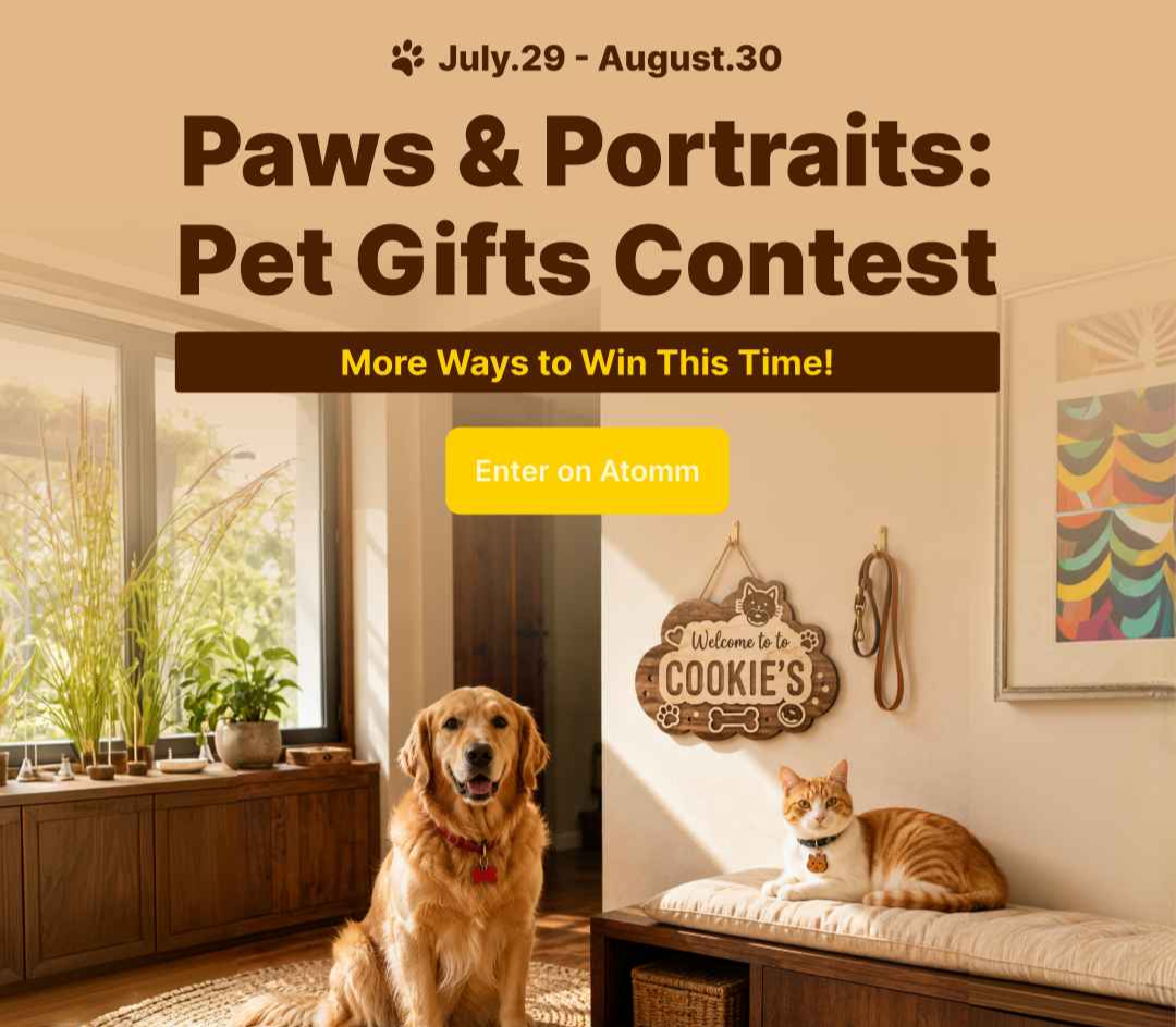 paw&portraits:pet gifts contest