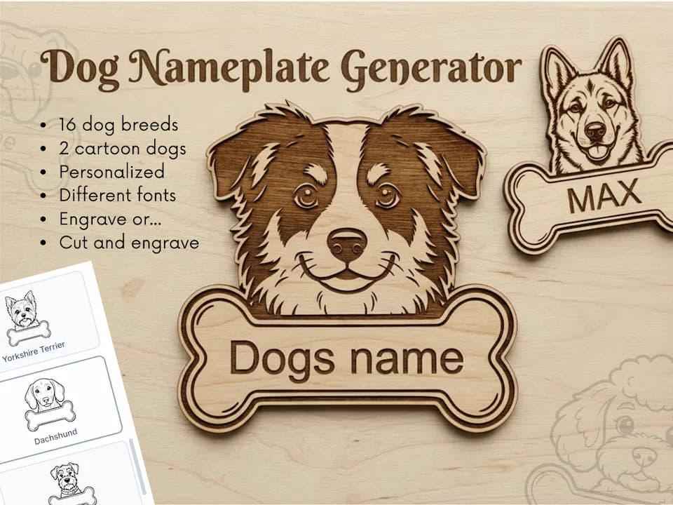 Dog Nameplate Generator