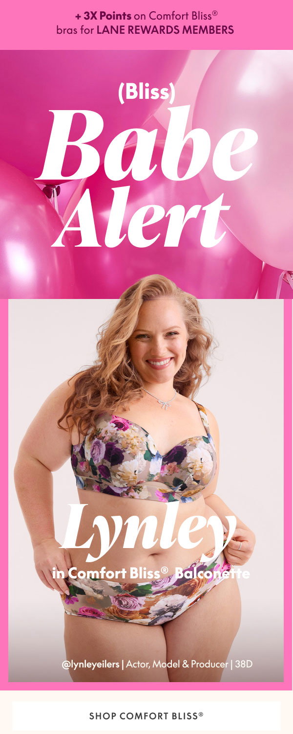 Comfort Bliss Bras $29.50 | Other Bras $39.50