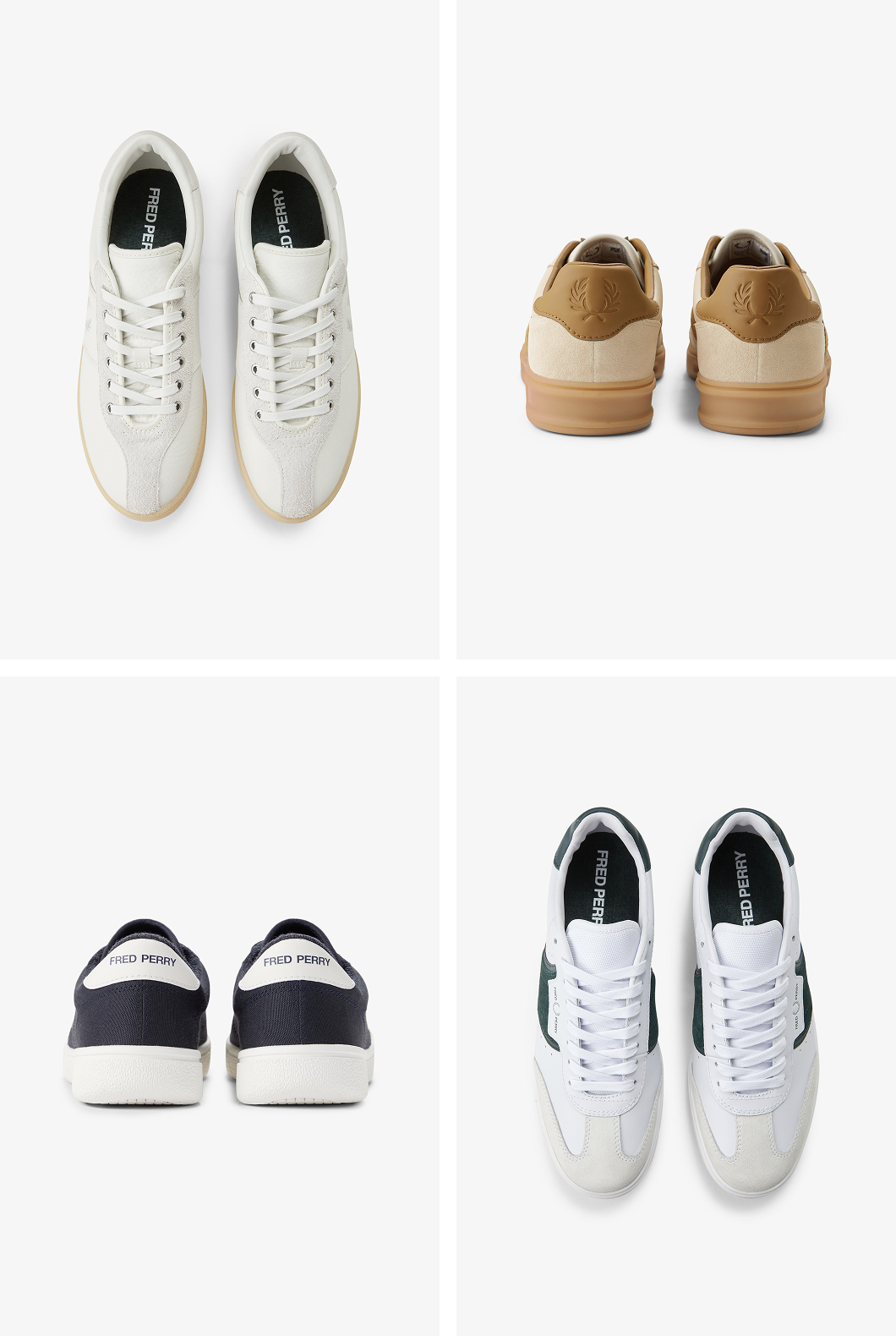 A selection of Fred Perry Tennis Shoes