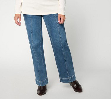 Belle by Kim Gravel Regular Denim TripleLuxe Traveler Jeans