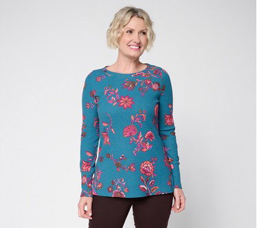 Belle Boho by Kim Gravel Baby Waffle Free Spirit Floral Top