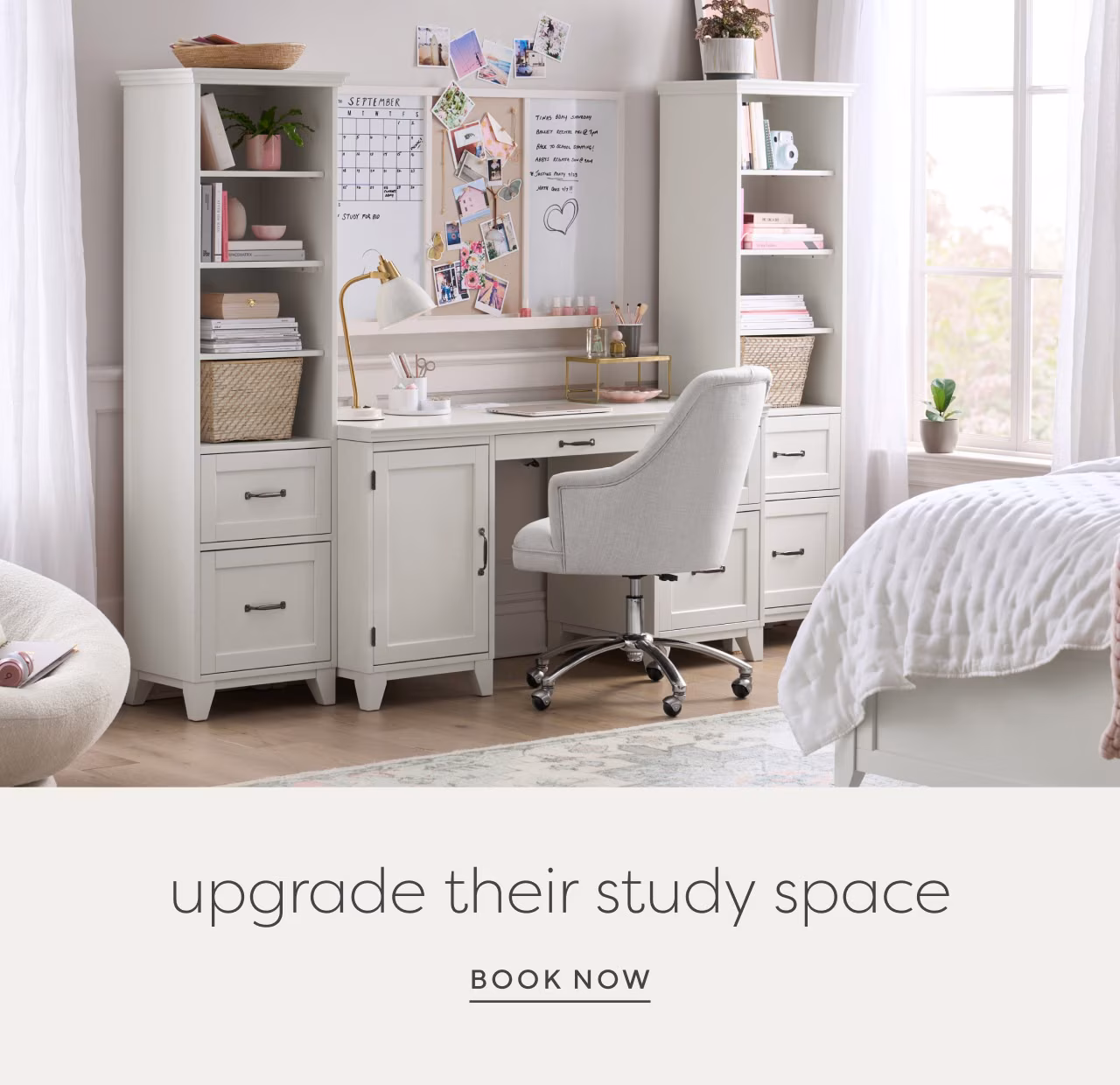 Upgrade their study space