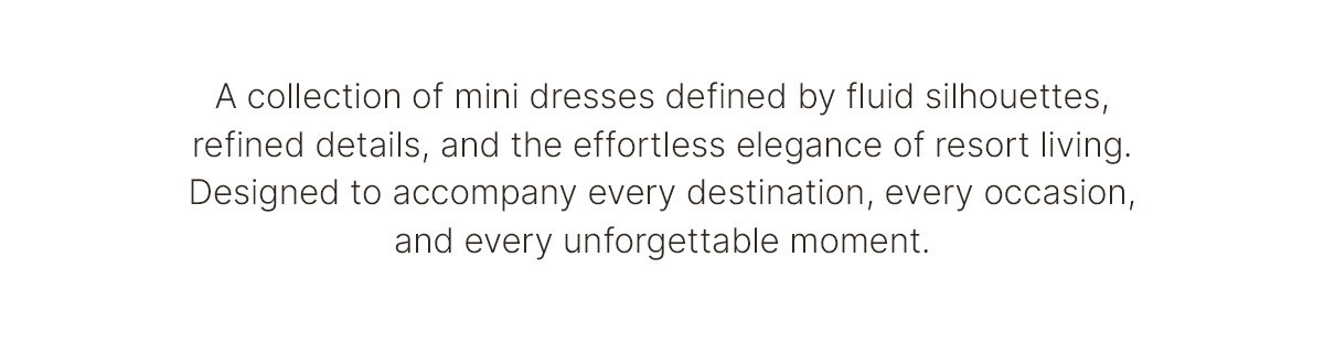 Mini Dresses