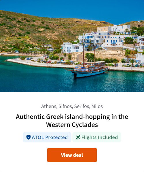 Authentic Greek island-hopping in the Western Cyclades