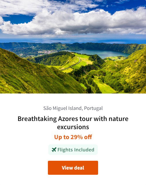 Breathtaking Azores tour with nature excursions