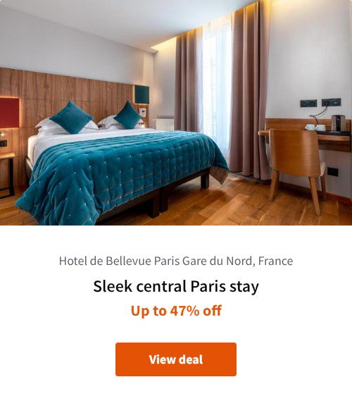 Sleek central Paris stay