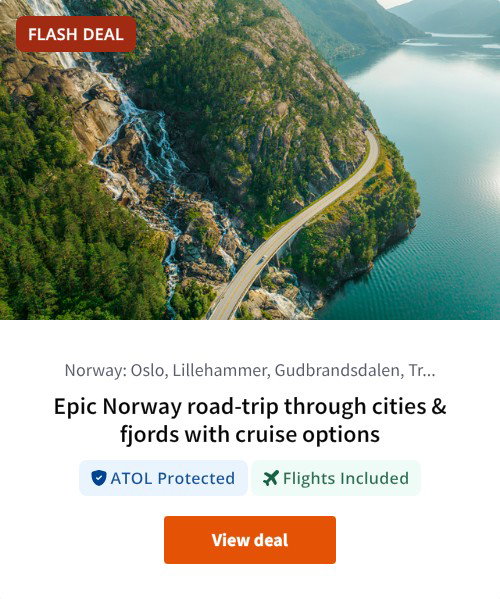 Epic Norway road-trip through cities &amp; fjords with cruise options