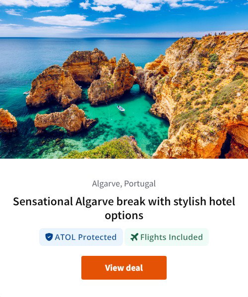 Sensational Algarve break with stylish hotel options