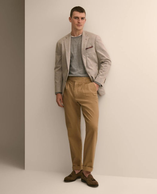 Image of Cotton Herringbone Gurkha Pants
