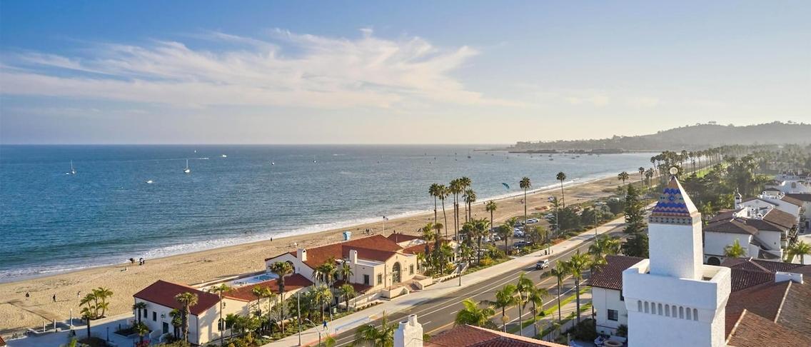 Santa Barbara Spanish-Inspired Beachside Escape Stay with Daily Breakfast & US$50 Hotel Credit