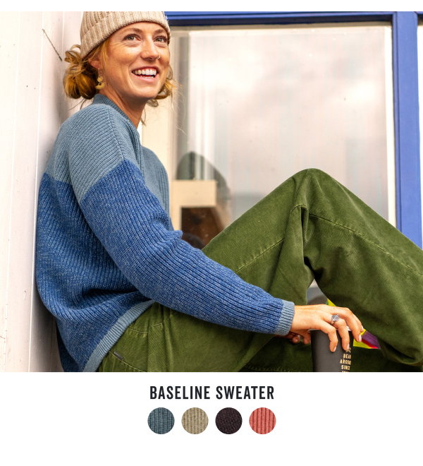 Shop the Baseline Sweater