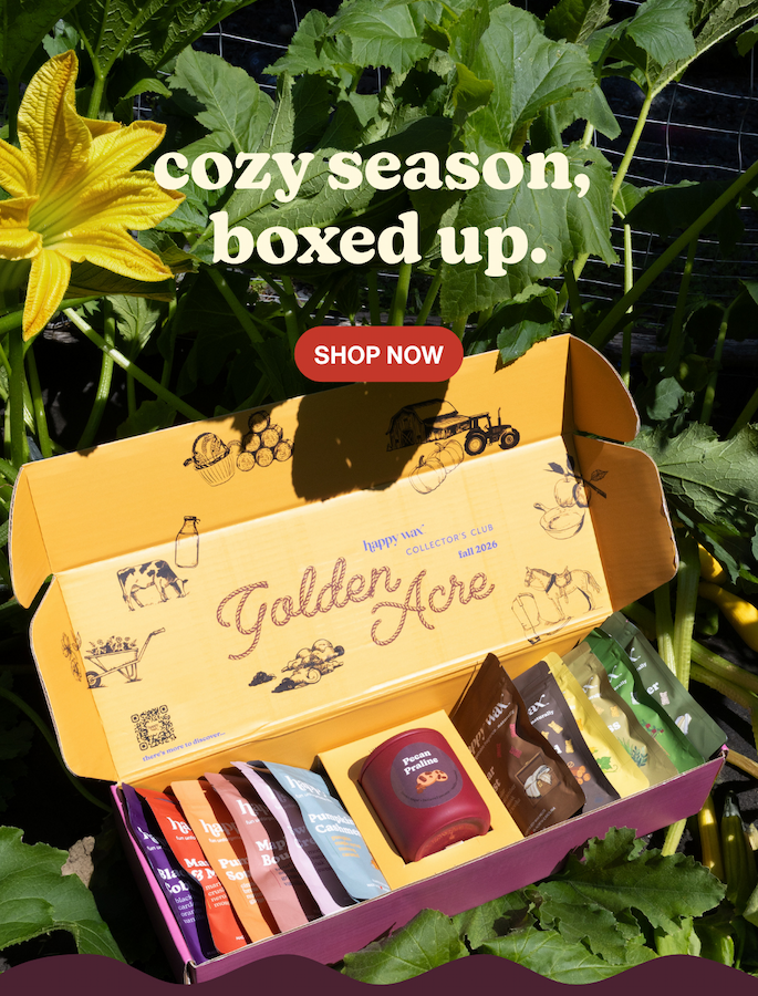 cozy season, boxed up.
