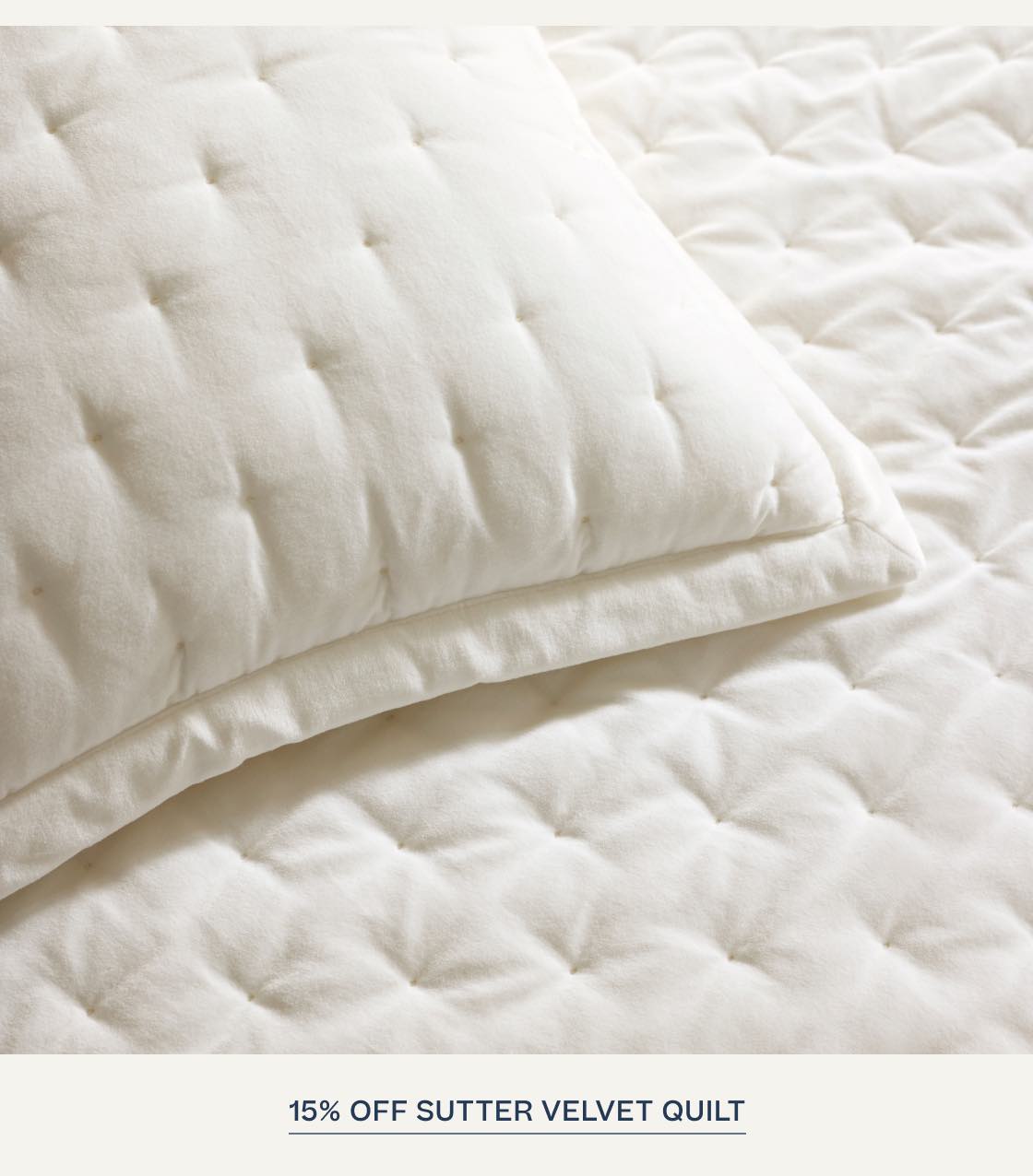 Sutter Velvet Quilt