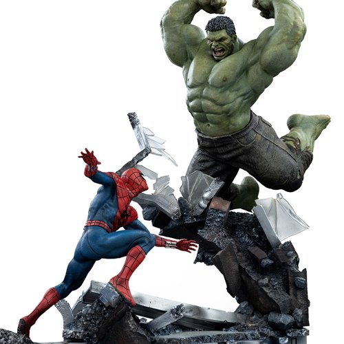 Spider-Man: Brand New Day Spider-Man vs Hulk 1:10 Art Scale Limited Edition Statue