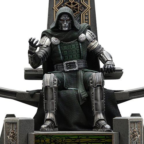Avengers: Doomsday Doctor Doom on Throne 1:10 Art Scale Limited Edition Statue