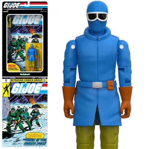 G.I. Joe Snake Eyes Skybound Comic Box Series #2 3 3/4-Inch ReAction+ Figure