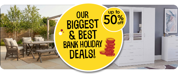 Our biggest & best bank holiday deals