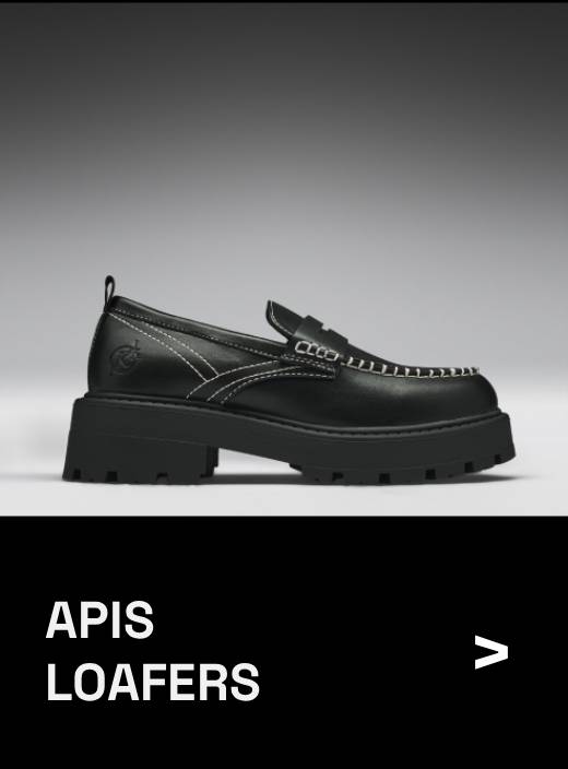 Apis Black Loafers