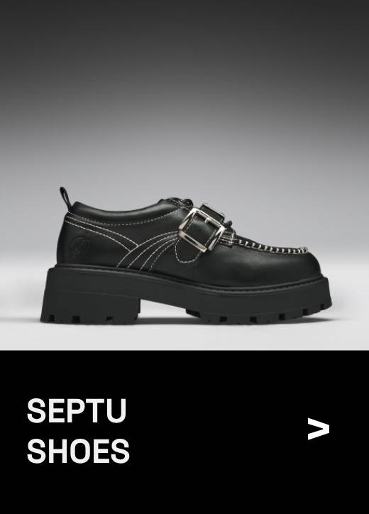 Septu Black Buckle Shoes