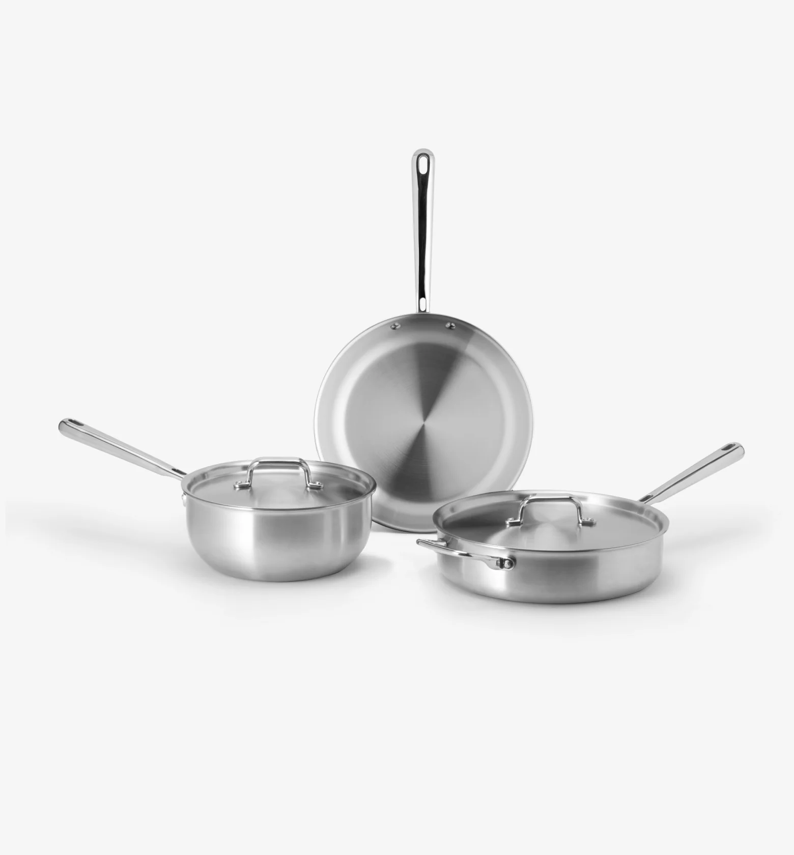 Image of 5-Piece Stainless Steel Cookware Set