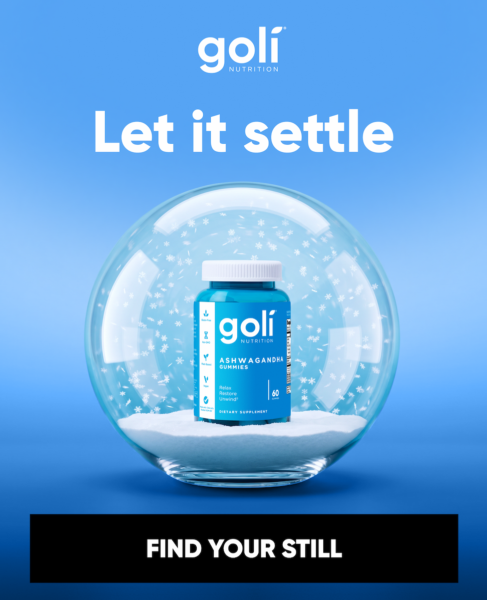 Let it settle.  FIND YOUR STILL